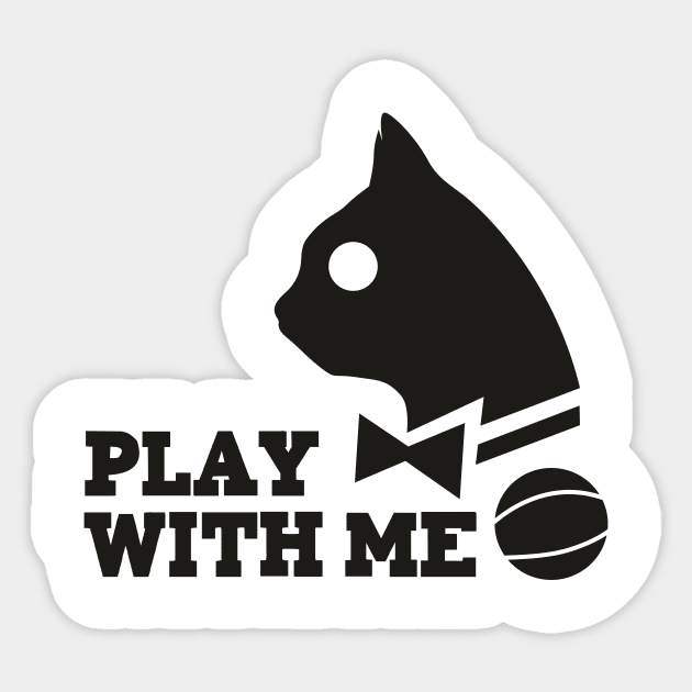 PlayWITHcat Sticker by YellowMadCat